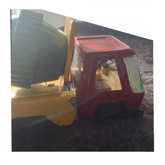 Vintage ZOOMER BOOMER Toy Cement Mixer Truck 1970'S Metal - Picture 5 of 7